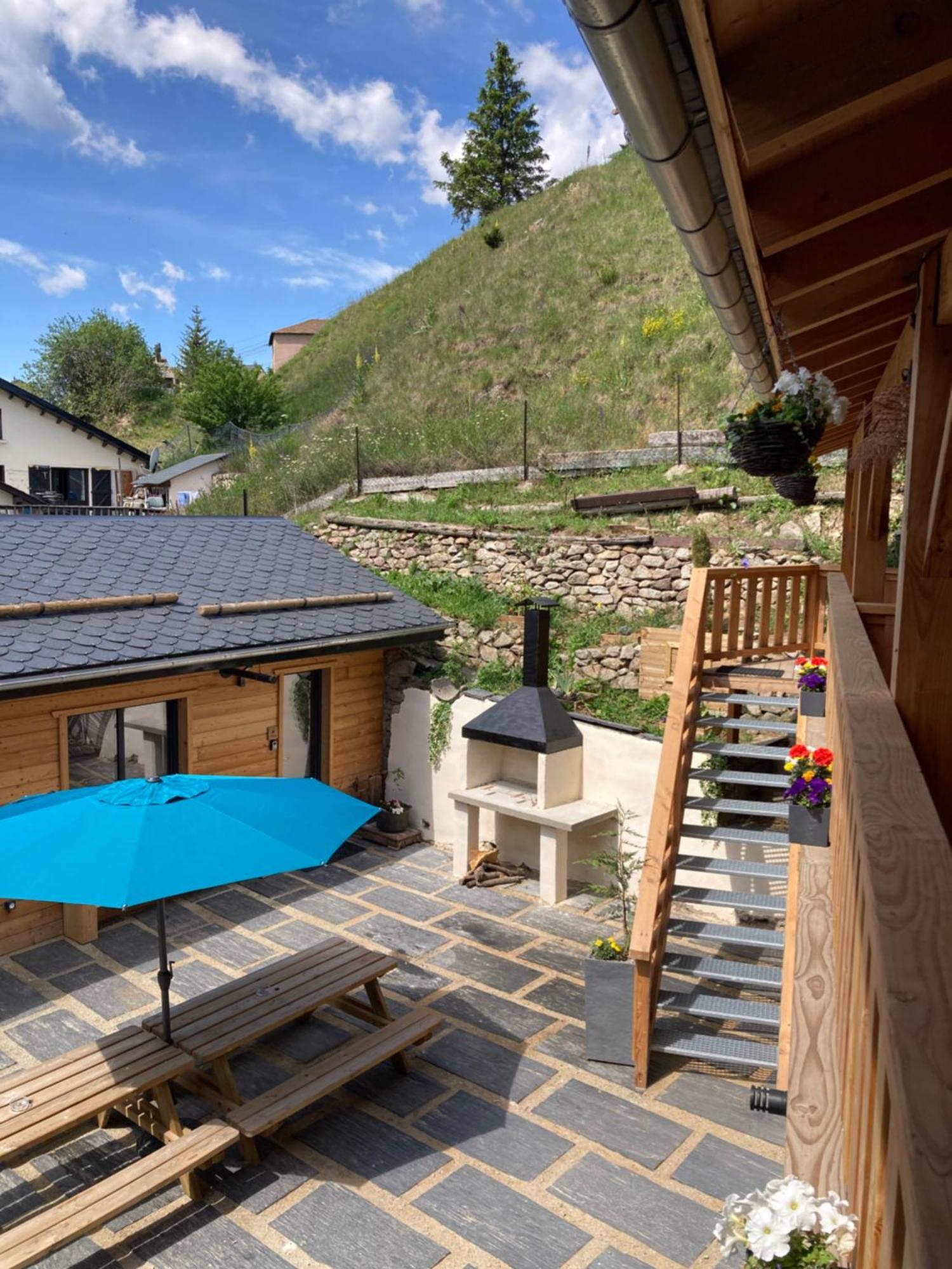 Chalet Melba Le Clos Des Ours Matemale Exterior foto
